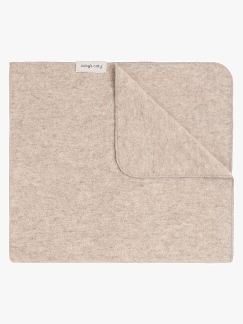 Baby's Only Cot Decke Merinowolle TOG 1, Brushed Ecru