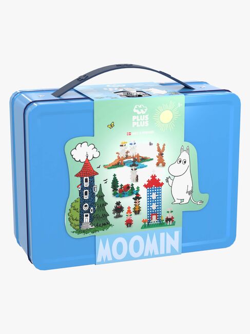 Plus Plus Mumintal Tinbox Bausatz 500 Teile, Blau