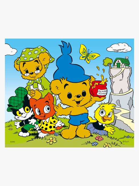Egmont Kärnan Bamse Holzpuzzle Als Bamse klein war, 9 Teile