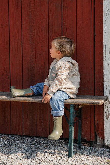 Viking x Kenza Teddyfleece-Weste, Sand