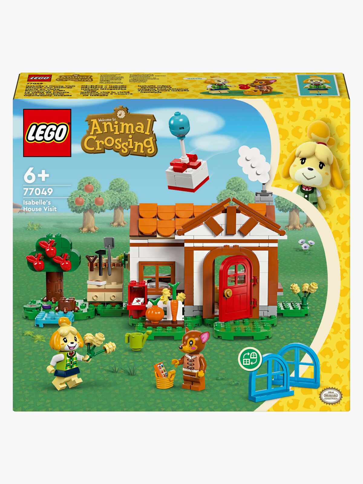 LEGO Animal Crossing 77049 Besuch von Melinda