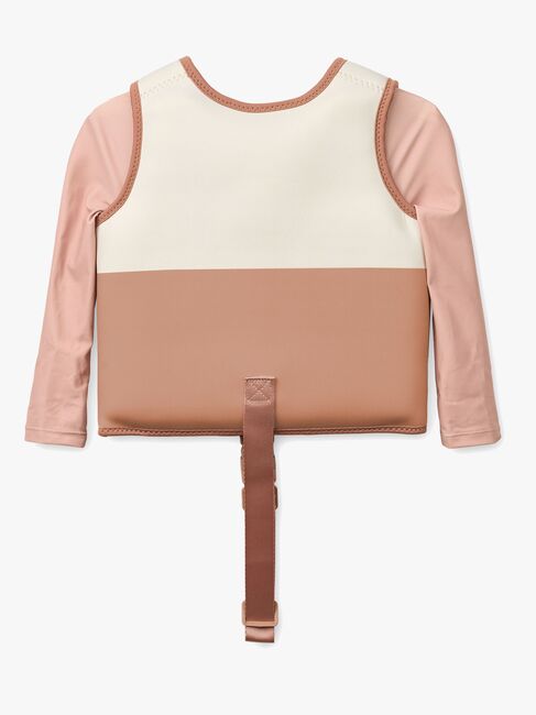 LIEWOOD Dove Schwimmweste mit Ärmeln, Tuscany Rose Multi Mix