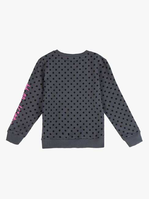 Hello Kitty Pullover, Dunkelgrau