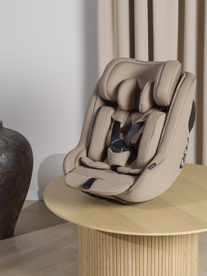 Beemoo Revolve i-Size Kindersitz, Taupe