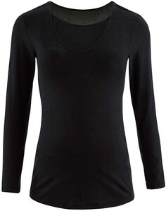 Cache Coeur LIFE Umstands- und Still T-Shirt, Black