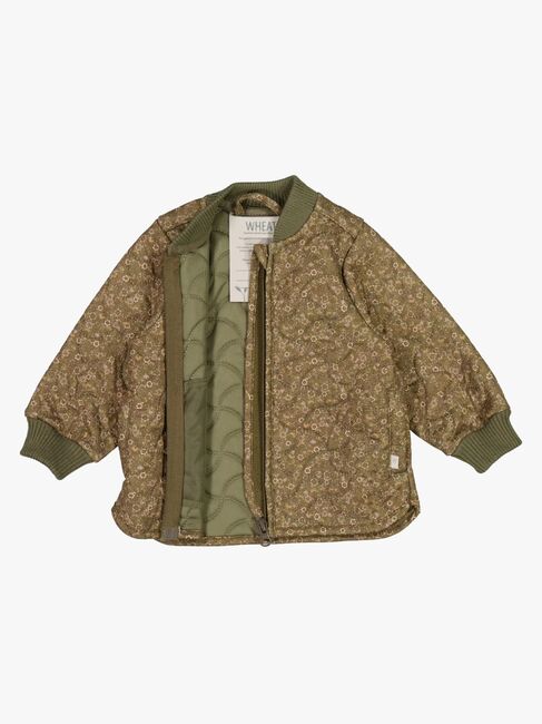 Wheat Loui Thermojacke, Crisp Flowers