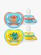 Philips Avent Ultra Air Schnuller 18m+ 2er-Pack, Blau/Gelb