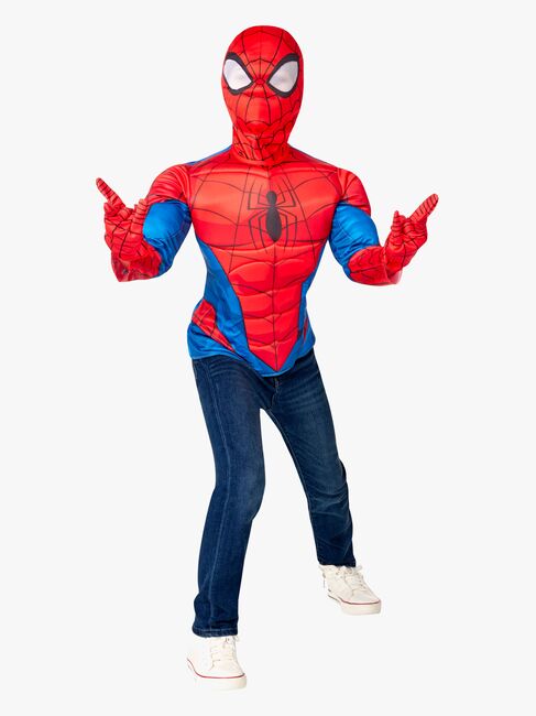 Marvel Spider-Man Kostüm Oberteil mit Maske