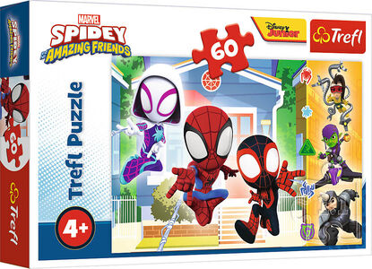 Trefl Marvel Puzzle Spidey and His Amazing Friends 60 Teile
