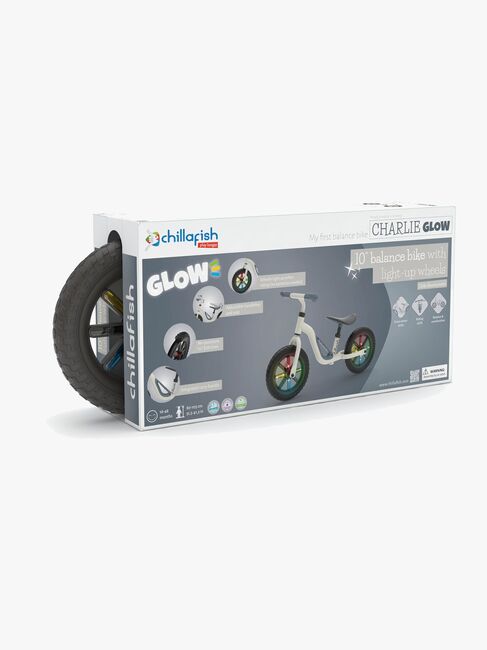 Chillafish Charlie GLOW Laufrad, Beige