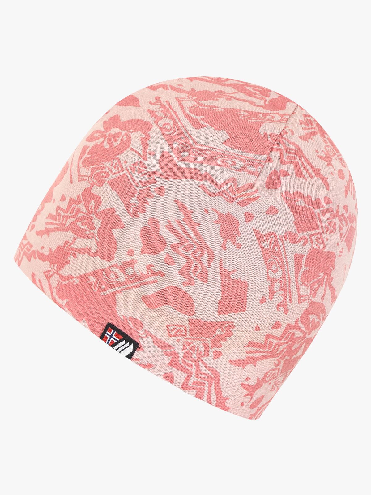 Skogstad Aske Mütze Merinowolle, Pale Blush