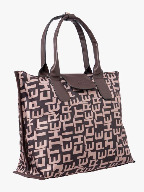 Petite Chérie Impression Wickeltasche, Coffee Bean