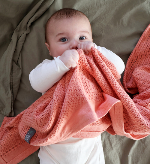 Vinter & Bloom Soft Grid EKO Lochmusterdecke, Clay Coral