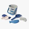 LIEWOOD Gilma Sandspielzeug-Set, Shark/Dove Blue