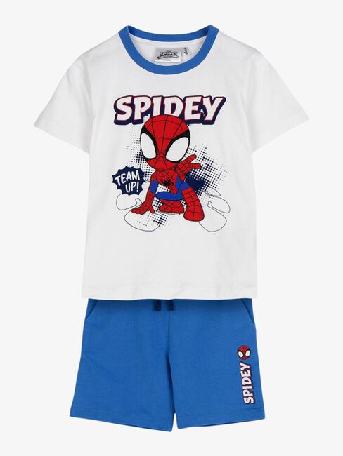 Spidey And His Amazing Friends T-Shirt Und Shorts Set, Weiß