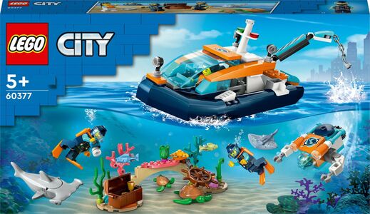 LEGO City 60377 Meeresforscher-Boot
