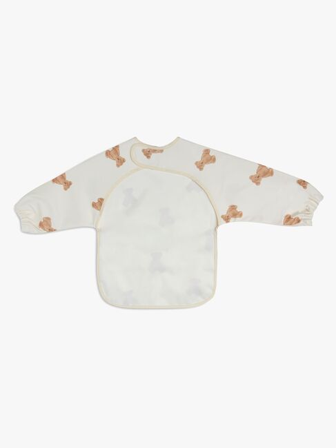 Jollein Wasserdichtes Lätzchen mit Ärmeln, Teddy Bear