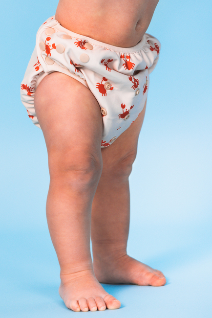 Swim Essentials Verstellbares Schwimmwindel 0-3 Jahre, Oh Crab