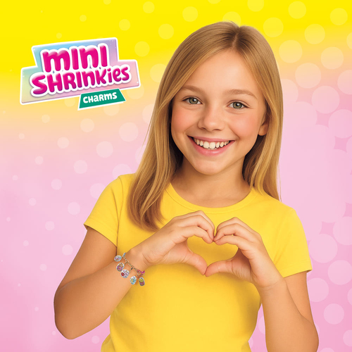 SES Creative Mini Shrinkies Bastelset Anhänger BFF