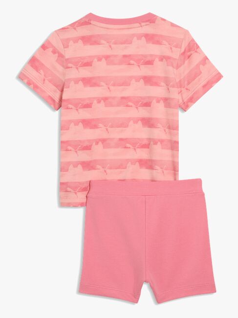 Puma T-Shirt Und Shorts Gabby's Dollhouse Minicats Set, Rosa