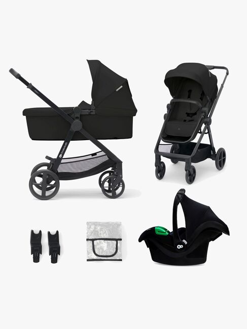 Kinderkraft 3-i-1 NEWLY Kombikinderwagen Travelsystem, Classic Black