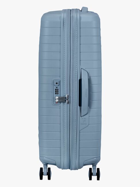American Tourister FastForward Spinner Koffer 67-77L, Steel Blue