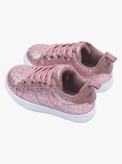 Mikk-Line Sneaker Glitzer, Twilight Mauve