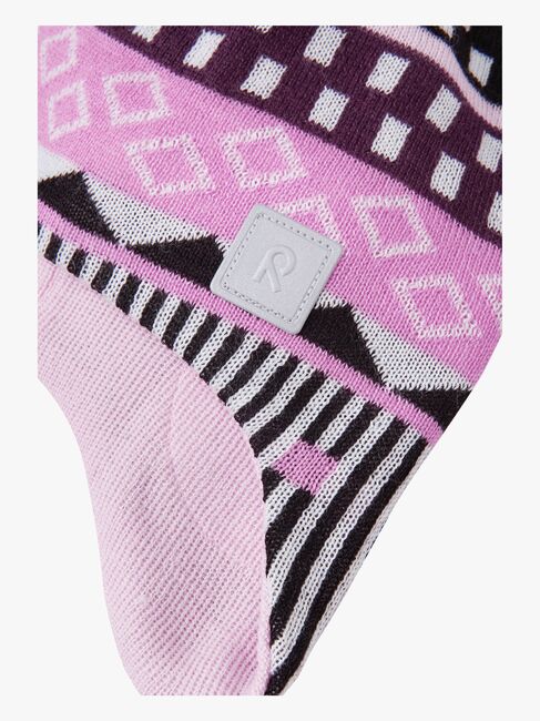 Reima Tassutus Mütze Wollmischung, Cold Pink