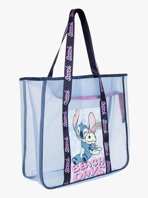Disney Stitch Premium Strandtasche, Blau