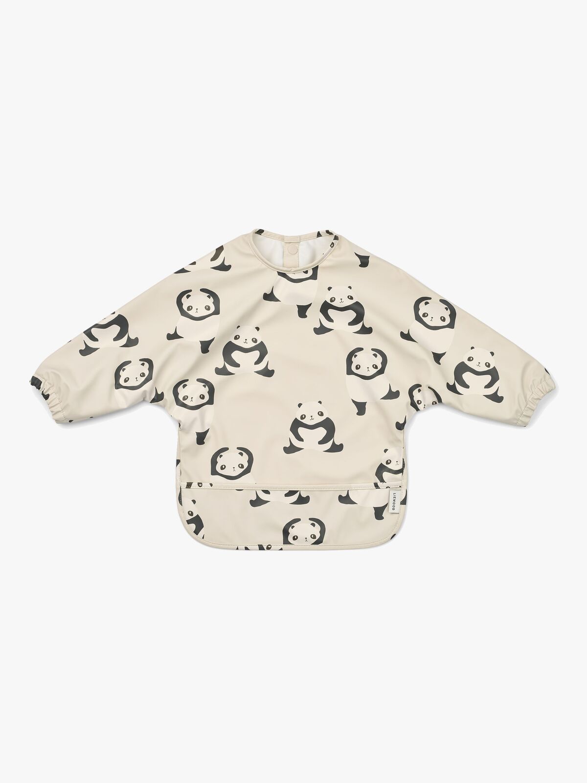 LIEWOOD Merle Cape Lätzchen mit Print, Panda/Sandy