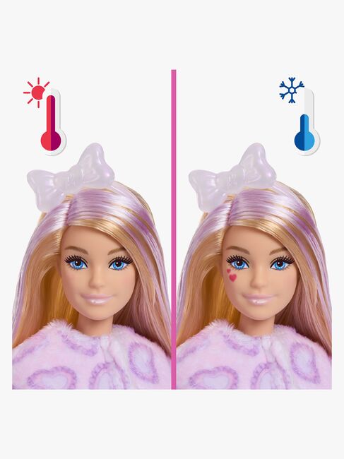 Barbie Cutie Reveal Sweet Bows Puppe Kätzchen, Lila