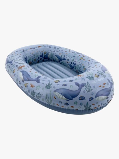 Little Dutch Schwimmmatratze Ocean World Boot, Blue