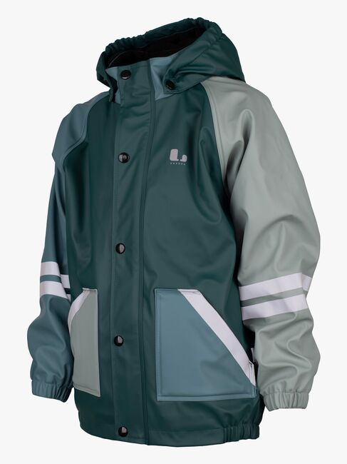 Lindberg Fagerhult Gefüttertes Regenset, Lagoon/Mint Green