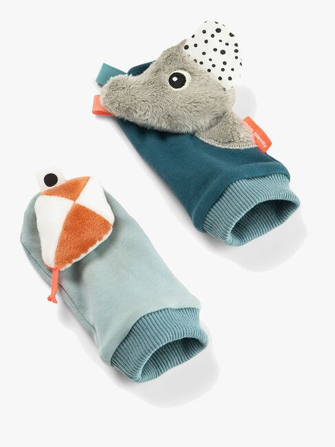 Done By Deer Playground Fußrassel, Blau