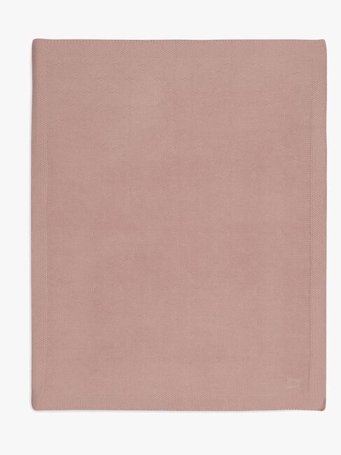 Jollein Strick-Decke Cozy, Wild Rose