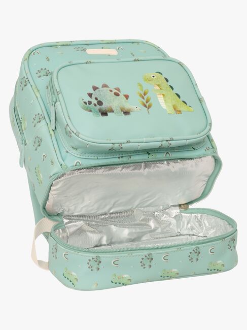 Dino Rucksack mit Kühlfach 6L, Grün