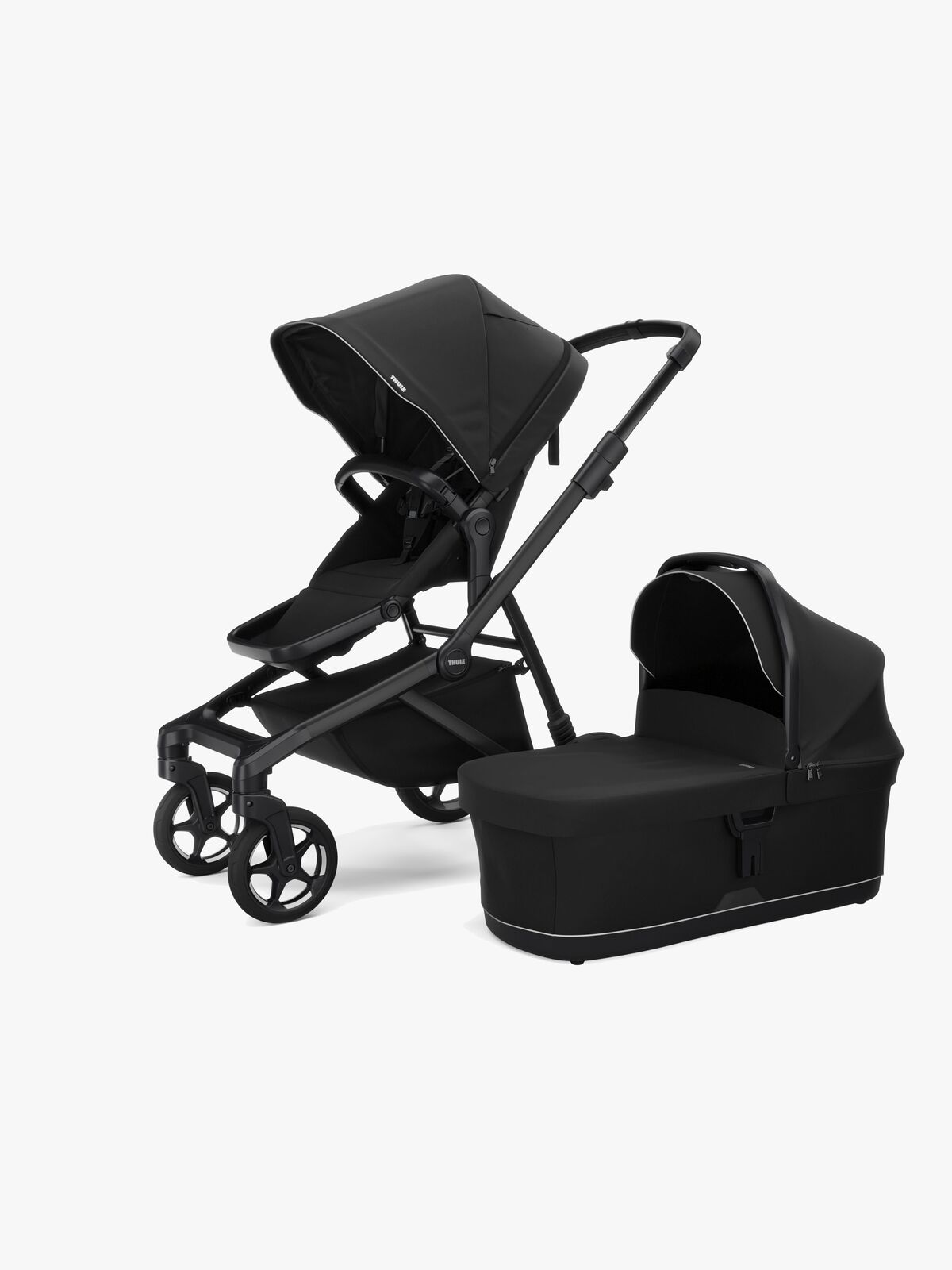 Thule Sleek 2 Kombikinderwagen, Black