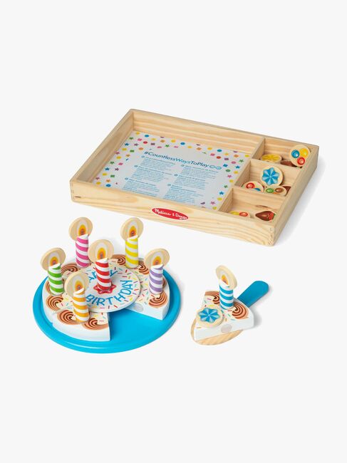 Melissa & Doug Spielzeugkuchen Holz 34 Teile