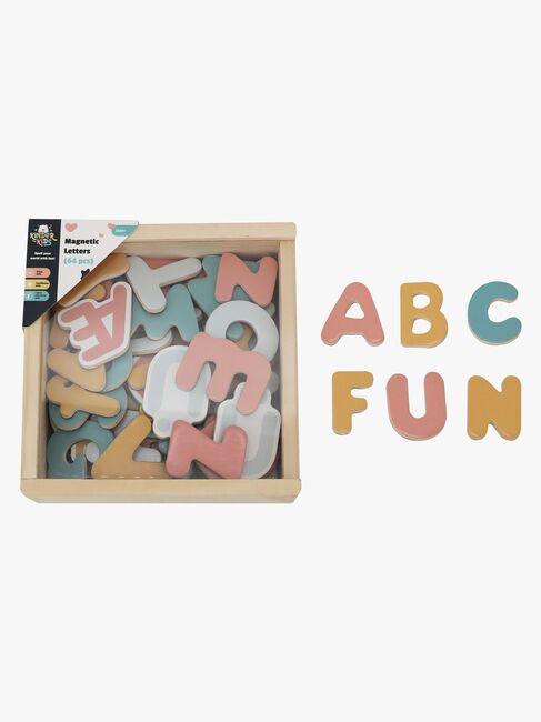 Kinder and Kids Magnetbuchstaben 64 Teile