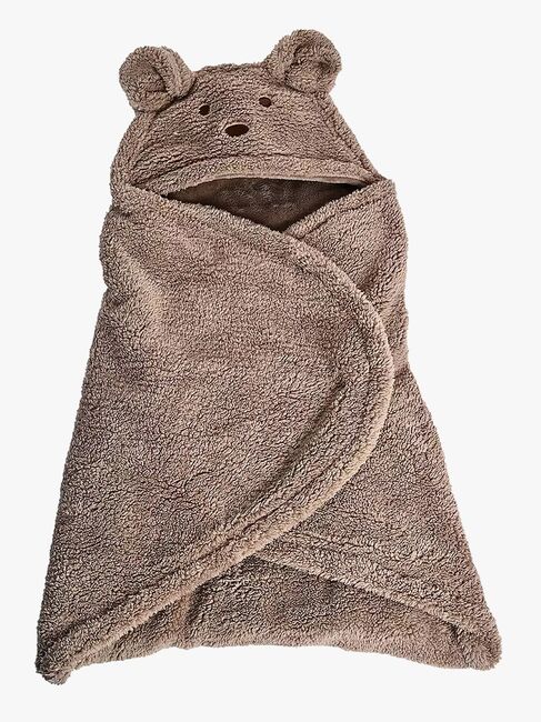 Mini Dreams Bär Puckdecke, Braun