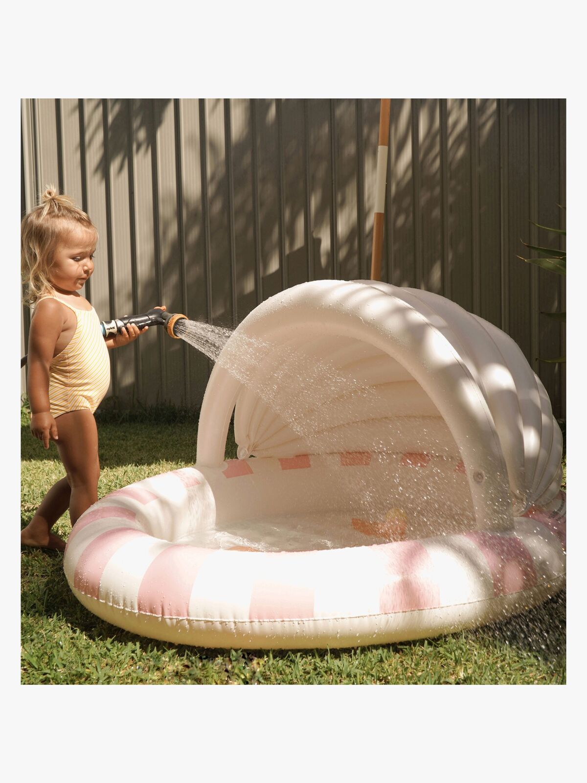 SUNNYLiFE Aufblasbarer Pool, Cotton Candy Cherry