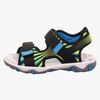 Superfit Mike 3.0 Sandalen, Schwarz/Gelb