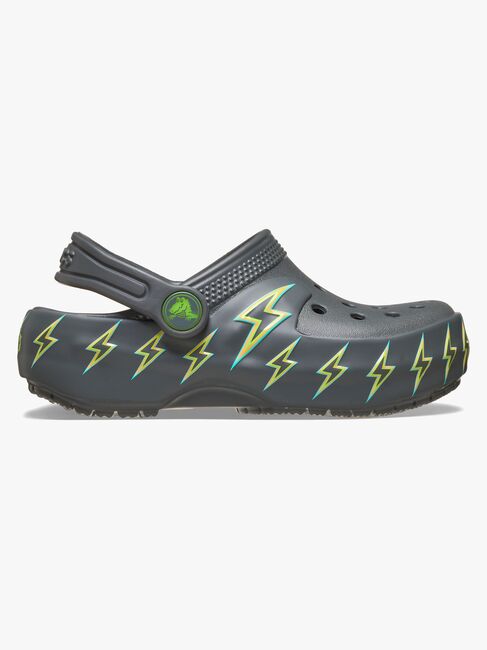 Crocs Classic Bolt Lights Pantoffeln, Carbon