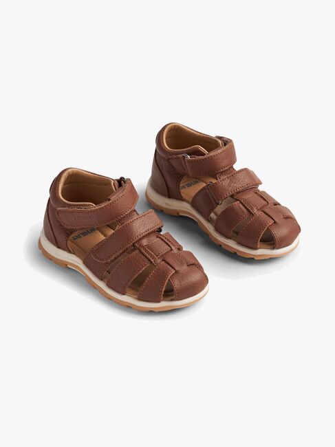 Wheat Frei Sandalen, Cognac