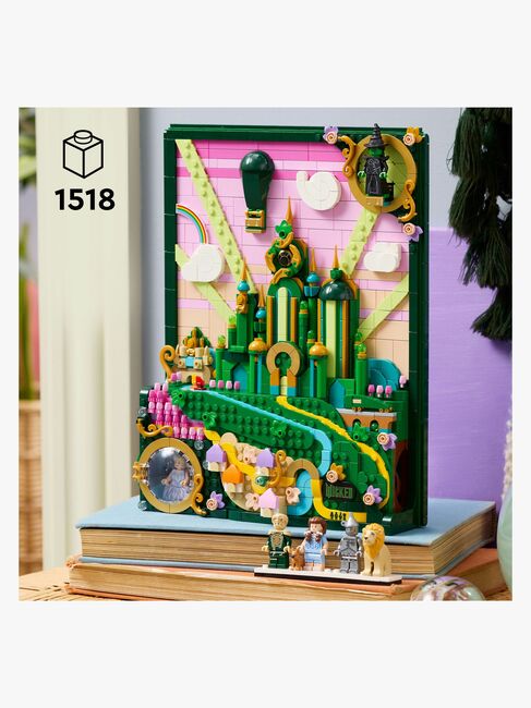 LEGO Wicked 75685 Emerald City Wandkunst