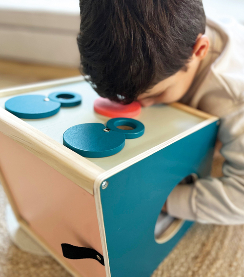 Small Foot Sensorik-Touch-Box mit 3 unterschiedlichen Linsen