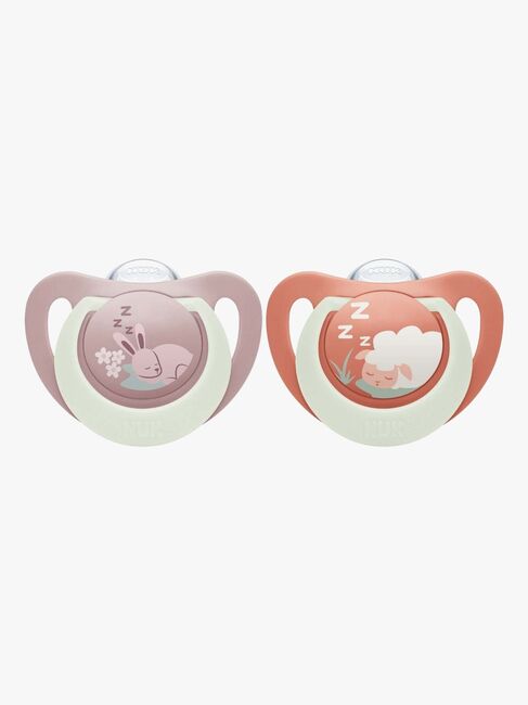 NUK First Choice Night Schnuller Hase/Schaf 2er-Pack, Terracotta N175388-BunnySheep-4552_1.jpg