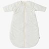 Jollein Schlafsack mit abnehmbaren Ärmeln Rund 70 cm, Rib Ivory