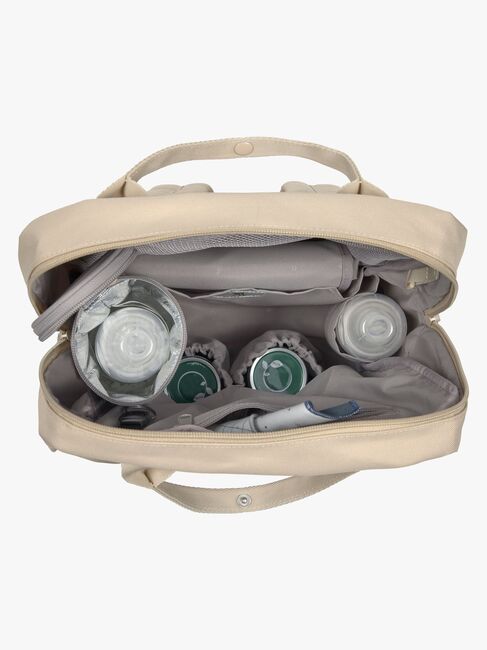 Lässig Vividal Wickeltasche Rucksack, Humus