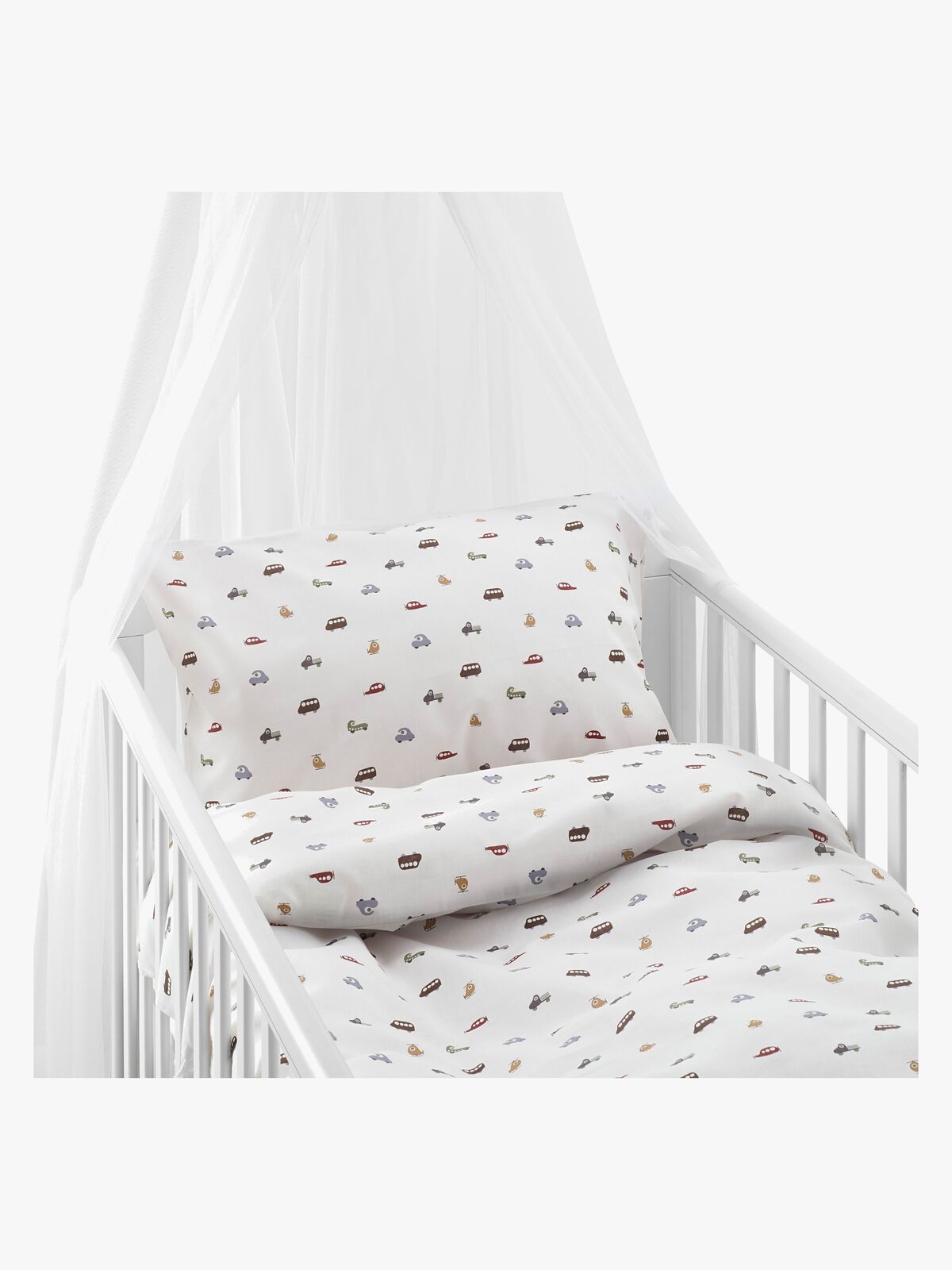 Borganäs Bettwäsche Babybett 100x130 cm John, Beige